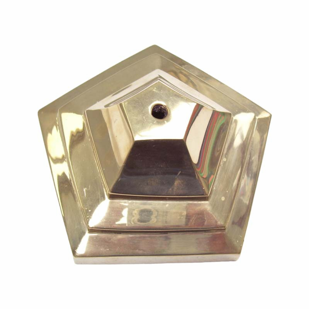 Base Pentagonal - 17 cm fundicion