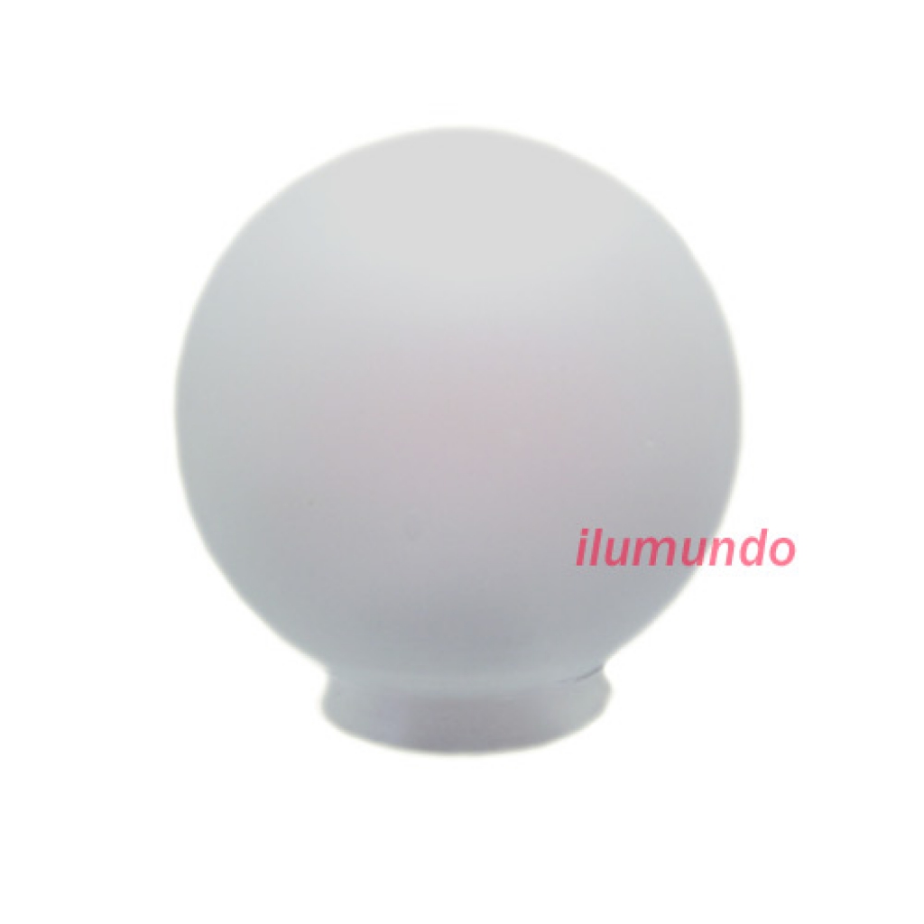 Globo de 1 boca 8x15 opal satinado