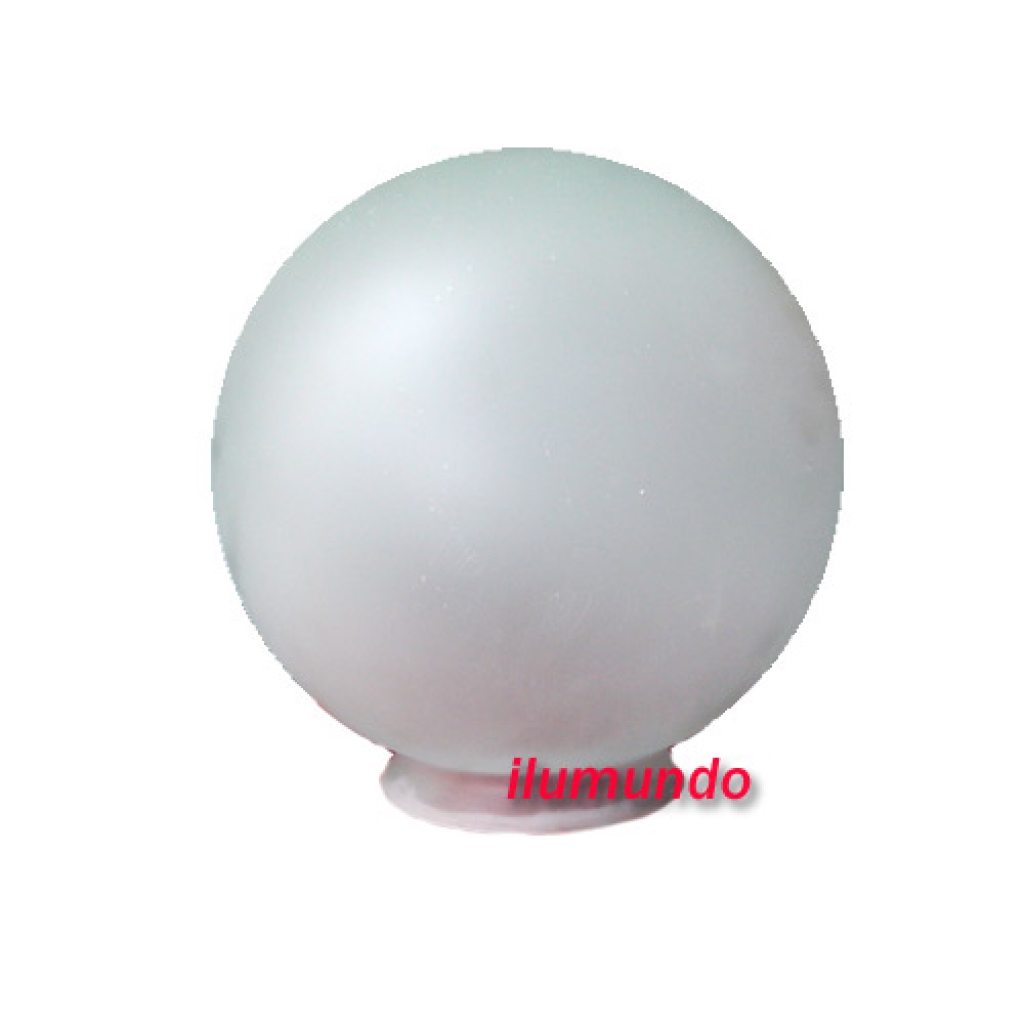 Globo de 1 boca 12x25 satinado