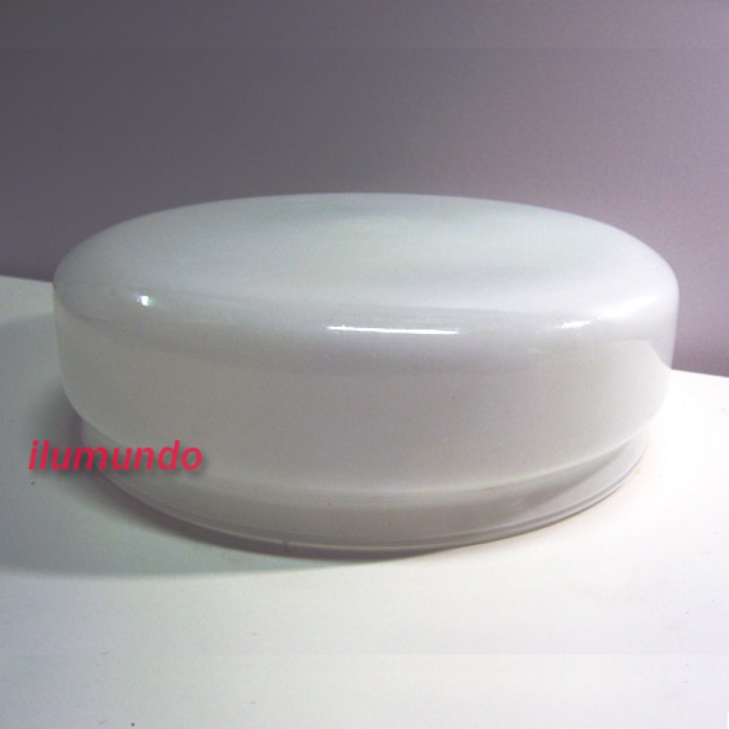 Plafón Escolar 15 cm Opal blanco