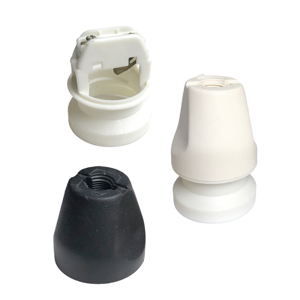 Portalámparas GB53 c/casquito plástico