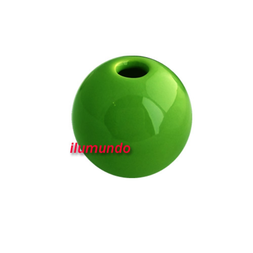 Bocha ceramica n2 60mm VERDE LIMA