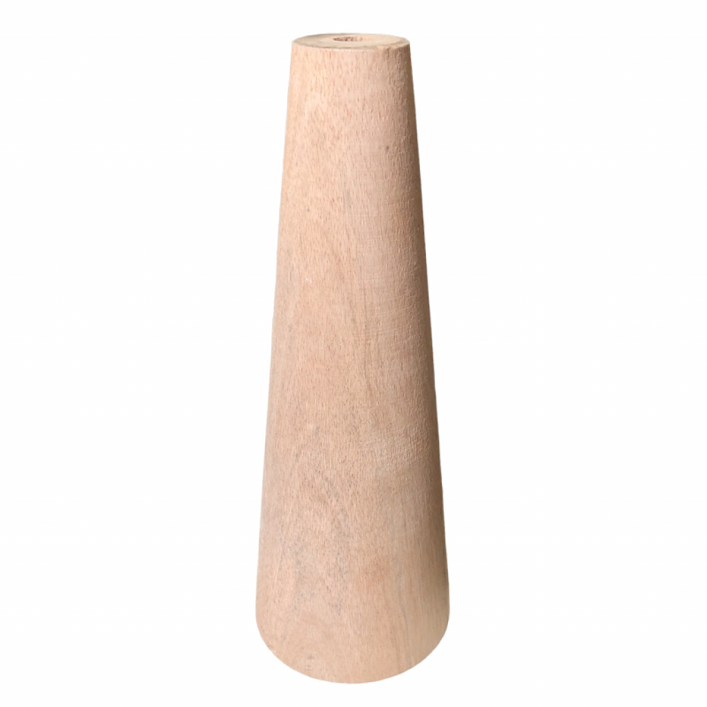 Cono madera natural 7x20cm