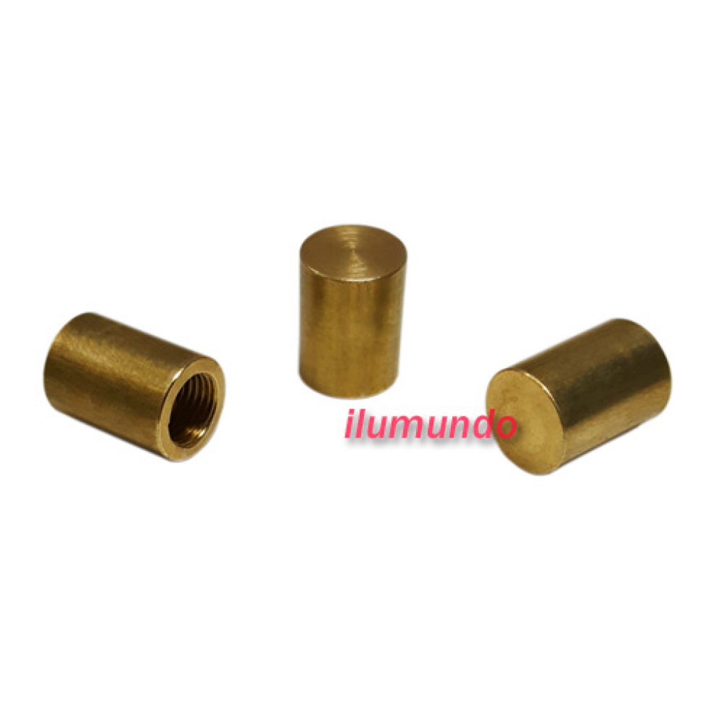 Tapon ciego 14x18mm bronce