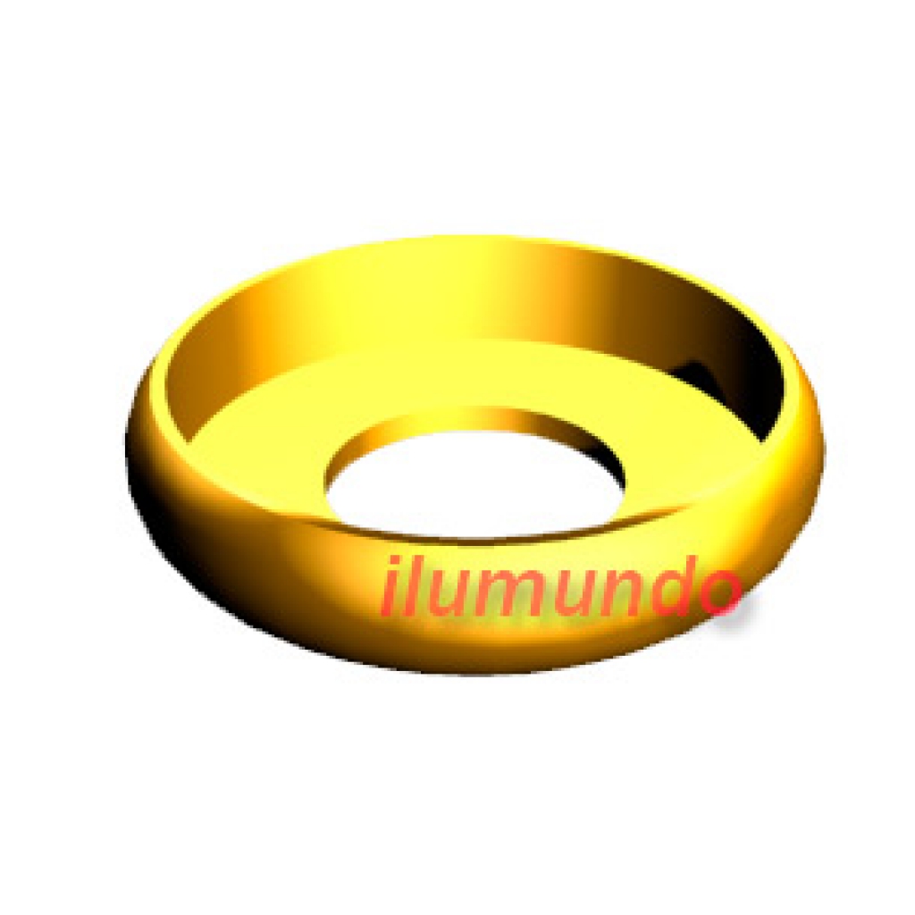 Encastre para caño de 3/4