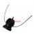 <Portalámpara para intemperie GB Negro (cable