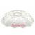 <Platillo Tallado 10cm vidrio