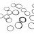 <Arandelita metalica (bce/ Plata) x 500grs