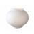 <Globo de 2 bocas 8x15 opal satinado