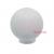 <Globo de 1 boca 8x15 satinado