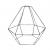 <Hexagonal 8x18x12x24cm Lira alambre